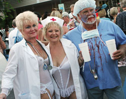 The Fantasy Fest Masquerade March 2004 photo - Duval Street, Key West